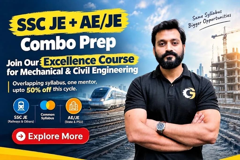 Become a Junior Engineer in Railways & PWD