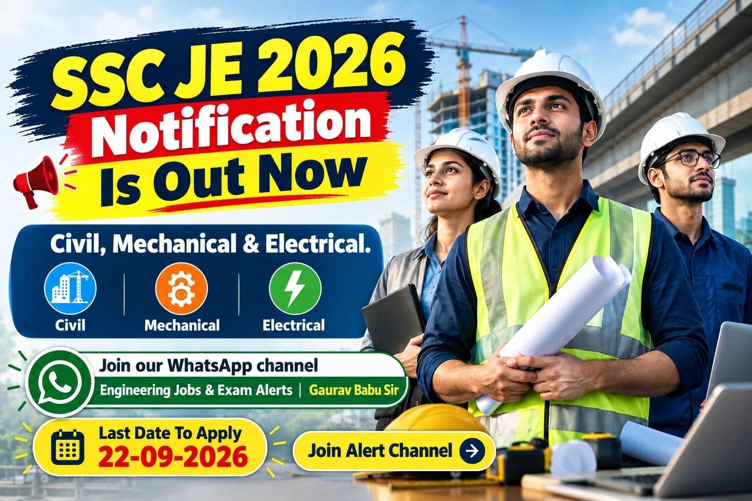 SSC JE 2026 Notification Awaited