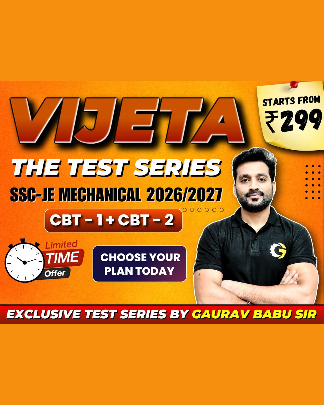 Vijeta Test Series (ME) 2027 (SSC-JE)