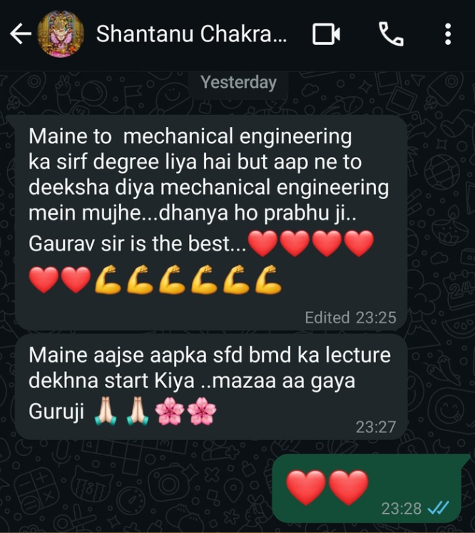 GATE Mechanical ESE rank booster batch helped solve previous year questions easily.
